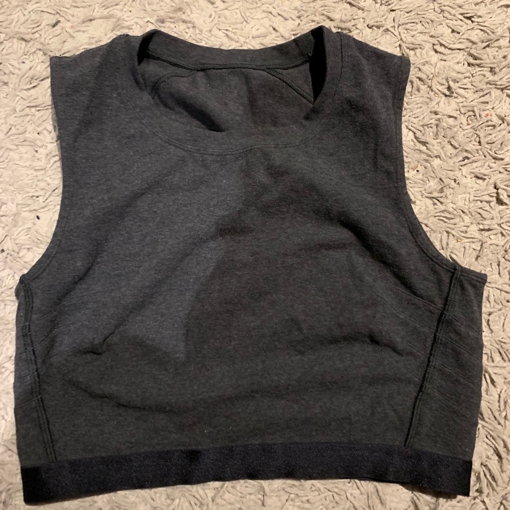 Lululemon Cropped Longline Tank Bra